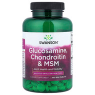 <img alt="Swanson Vitamins, Glucosamine, Chondroitin & MSM, 360 Mini Tablets" title="Swanson Vitamins, Glucosamine, Chondroitin & MSM, 360 Mini Tablets,087614111384"