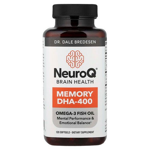 <img alt="LifeSeasons, NeuroQ Brain Health, Memory DHA-400, 120 Softgels" title="LifeSeasons, NeuroQ Brain Health, Memory DHA-400, 120 Softgels,810034441409"