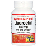 <img alt="Natural Factors, Immune Support, Quercetin, 500 mg, 60 Vegetarian Capsules" title="Natural Factors, Immune Support, Quercetin, 500 mg, 60 Vegetarian Capsules,068958013855"