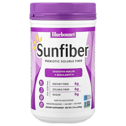 <img alt="Bluebonnet Nutrition, Sunfiber, Prebiotic Soluble Fiber, 7.4 oz (210 g)" title="Bluebonnet Nutrition, Sunfiber, Prebiotic Soluble Fiber, 7.4 oz (210 g),743715030206"