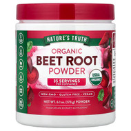 <img alt="Natures Truth, Organic Beet Root Powder, 6.1 oz (173 g)" title="Natures Truth, Organic Beet Root Powder, 6.1 oz (173 g),840093110626"