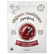 <img alt="Organic Traditions, Superfoods, Skin Glow Smoothie, 4 Berry Blend, 3.5 oz (100 g)" title="Organic Traditions, Superfoods, Skin Glow Smoothie, 4 Berry Blend, 3.5 oz (100 g),627733009614"