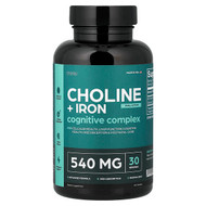 <img alt="Thinbi, Choline + Iron, 60 Capsules" title="Thinbi, Choline + Iron, 60 Capsules,810029809825"