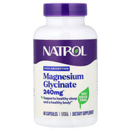 <img alt="Natrol, Magnesium Glycinate, High Absorption, 60 Capsules (120 mg per Capsule)" title="Natrol, Magnesium Glycinate, High Absorption, 60 Capsules (120 mg per Capsule),047469083502"