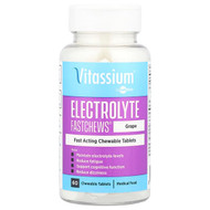 <img alt="Vitassium, Electrolyte FastChews, Grape, 60 Chewable Tablets" title="Vitassium, Electrolyte FastChews, Grape, 60 Chewable Tablets,689076986786"