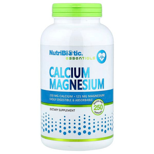 <img alt="NutriBiotic, Essentials, Calcium Magnesium, 250 Capsules" title="NutriBiotic, Essentials, Calcium Magnesium, 250 Capsules,728177006112"