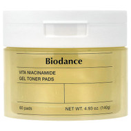 <img alt="Biodance, Vita Niacinamide Gel Toner Pads, 60 Pads" title="Biodance, Vita Niacinamide Gel Toner Pads, 60 Pads,8809891183685"