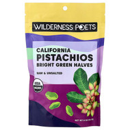 <img alt="Wilderness Poets, California Pistachios, Bright Green Halves, Unsalted, 8 oz (226 g)" title="Wilderness Poets, California Pistachios, Bright Green Halves, Unsalted, 8 oz (226 g),850028415368"