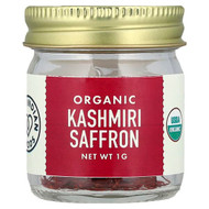 <img alt="Pure Indian Foods, Organic Kashmiri Saffron , 1 g" title="Pure Indian Foods, Organic Kashmiri Saffron , 1 g,850035485842"