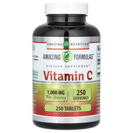 <img alt="Amazing Nutrition, Vitamin C, 1,000 mg, 250 Tablets" title="Amazing Nutrition, Vitamin C, 1,000 mg, 250 Tablets,819209020654"