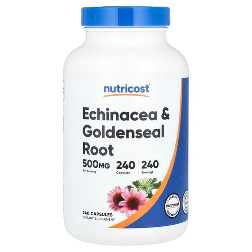 <img alt="Nutricost, Echinacea & Goldenseal Root, 500 mg, 240 Capsules" title="Nutricost, Echinacea & Goldenseal Root, 500 mg, 240 Capsules,810014675022"