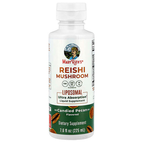 <img alt="MaryRuths, Reishi Mushroom Liposomal, Candied Pecan , 7.6 fl oz (225 ml)" title="MaryRuths, Reishi Mushroom Liposomal, Candied Pecan , 7.6 fl oz (225 ml),810104623049"