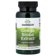 <img alt="Swanson Vitamins, Ginkgo Biloba Extract, Standardized, 120 mg, 100 Vegan Capsules" title="Swanson Vitamins, Ginkgo Biloba Extract, Standardized, 120 mg, 100 Vegan Capsules,087614020334"