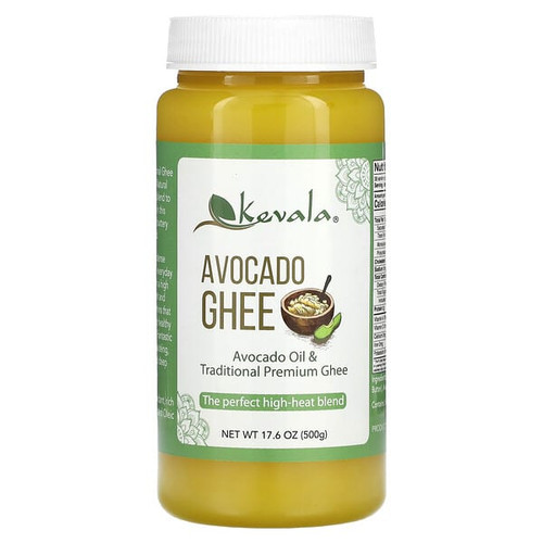 <img alt="Kevala, Avocado Ghee, 17.6 oz (500 g)" title="Kevala, Avocado Ghee, 17.6 oz (500 g),816536013533"