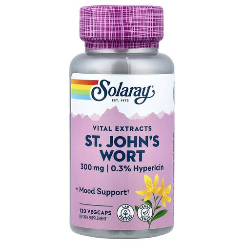 <img alt="Solaray, Vital Extracts, St. Johns Wort, 300 mg, 120 VegCaps" title="Solaray, Vital Extracts, St. Johns Wort, 300 mg, 120 VegCaps,076280037760"