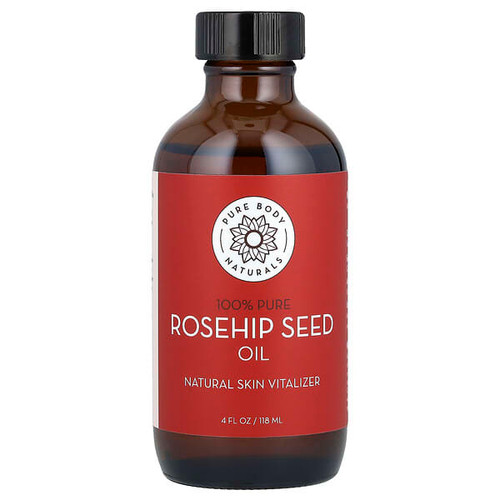 <img alt="Pure Body Naturals, Rosehip Seed Oil, 4 fl oz (118 ml)" title="Pure Body Naturals, Rosehip Seed Oil, 4 fl oz (118 ml),858416007096"