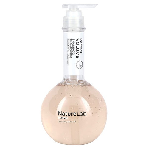 <img alt="NatureLab Tokyo, Perfect Volume Shampoo, 11.5 fl oz (340 ml)" title="NatureLab Tokyo, Perfect Volume Shampoo, 11.5 fl oz (340 ml),819174021014"