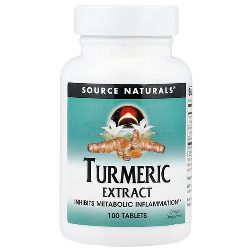 <img alt="Source Naturals, Turmeric Extract, 100 Tablets" title="Source Naturals, Turmeric Extract, 100 Tablets,021078000891"