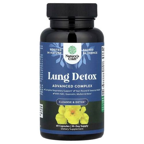 <img alt="Natures Craft, Lung Detox, 60 Capsules" title="Natures Craft, Lung Detox, 60 Capsules,850054294197"