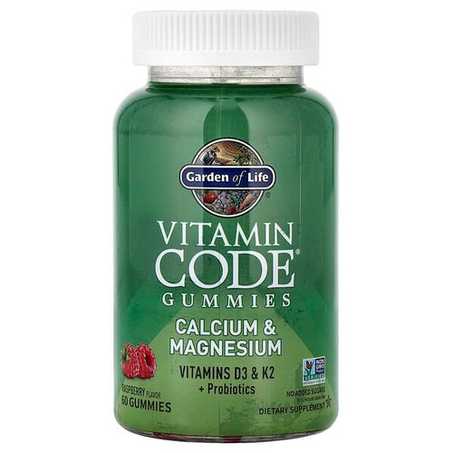 <img alt="Garden of Life, Vitamin Code Gummies, Calcium & Magnesium, Raspberry, 60 Gummies" title="Garden of Life, Vitamin Code Gummies, Calcium & Magnesium, Raspberry, 60 Gummies,658010133296"