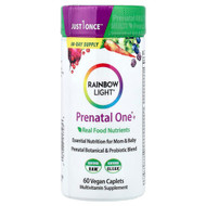 <img alt="Rainbow Light, Prenatal One+ Real Food Nutrients, 60 Vegan Caplets" title="Rainbow Light, Prenatal One+ Real Food Nutrients, 60 Vegan Caplets,021888217236"