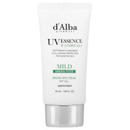 <img alt="dAlba, UV Essence Waterfull+ Sunscreen, Mild, SPF 50+, 1.69 fl oz (50 ml)" title="dAlba, UV Essence Waterfull+ Sunscreen, Mild, SPF 50+, 1.69 fl oz (50 ml),8809676154800"