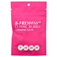 <img alt="B-Fresh, Chewing Gum, Sugar Free, Classic Bubble, 25 Pieces, (50 g)" title="B-Fresh, Chewing Gum, Sugar Free, Classic Bubble, 25 Pieces, (50 g),853401001363"