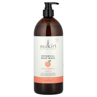 <img alt="Sukin, Botanical Body Wash, All Skin Types, Peach Perfect, 33.82 fl oz (1 l)" title="Sukin, Botanical Body Wash, All Skin Types, Peach Perfect, 33.82 fl oz (1 l),9327693012013"