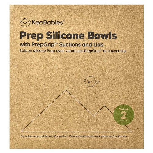 <img alt="KeaBabies, Prep Silicone Bowls with PrepGrip Suctions and Lids, 6-36 Months, Desert, 2 Pack" title="KeaBabies, Prep Silicone Bowls with PrepGrip Suctions and Lids, 6-36 Months, Desert, 2 Pack,840411702632"