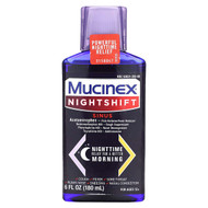 <img alt="Mucinex, Nightshift, Sinus, Ages 12+, 6 fl oz (180 ml)" title="Mucinex, Nightshift, Sinus, Ages 12+, 6 fl oz (180 ml),363824262680"
