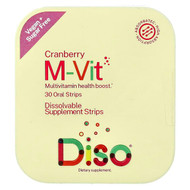 <img alt="Diso, M-Vit, Cranberry, 30 Oral Strips" title="Diso, M-Vit, Cranberry, 30 Oral Strips,850058480060"