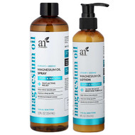 <img alt="artnaturals, Magnesium Oil Spray & Lotion, 2 Piece Set" title="artnaturals, Magnesium Oil Spray & Lotion, 2 Piece Set,810029808811"