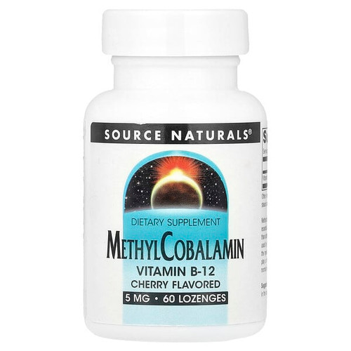 <img alt="Source Naturals, MethylCobalamin, Cherry, 5 mg, 60 Lozenges" title="Source Naturals, MethylCobalamin, Cherry, 5 mg, 60 Lozenges,021078013297"