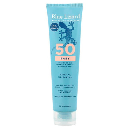 <img alt="Blue Lizard Australian Sunscreen, Baby Mineral Sunscreen, SPF 50, 5 fl oz (148 ml)" title="Blue Lizard Australian Sunscreen, Baby Mineral Sunscreen, SPF 50, 5 fl oz (148 ml),303162036468"