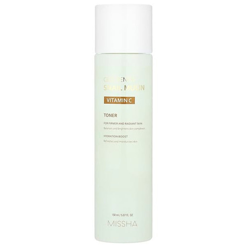 <img alt="Missha, Cell Renew Snail Mucin, Vitamin C Toner, 5.07 fl oz (150 ml)" title="Missha, Cell Renew Snail Mucin, Vitamin C Toner, 5.07 fl oz (150 ml),8809747958375"