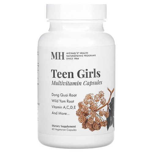 <img alt="Michaels Health, Teen Girls Multivitamin, 60  Vegetarian Capsules" title="Michaels Health, Teen Girls Multivitamin, 60  Vegetarian Capsules,755929044108"