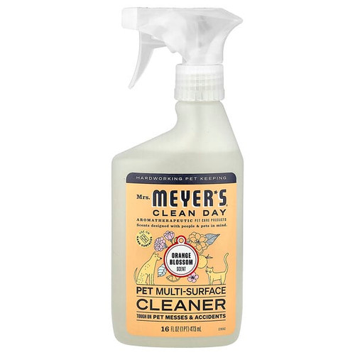 <img alt="Mrs. Meyers Clean Day, Pet Multi-Surface Cleaner, Orange Blossom, 16 fl oz (473 ml)" title="Mrs. Meyers Clean Day, Pet Multi-Surface Cleaner, Orange Blossom, 16 fl oz (473 ml),808124121065"