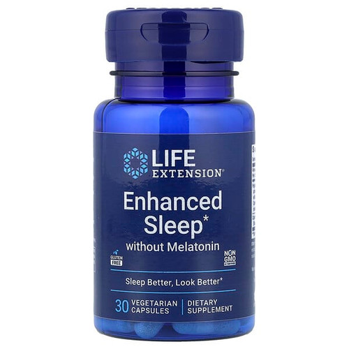 <img alt="Life Extension, Enhanced Sleep without Melatonin, 30 Vegetarian Capsules" title="Life Extension, Enhanced Sleep without Melatonin, 30 Vegetarian Capsules,737870151135"