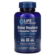 <img alt="Life Extension, Bone Restore, Chocolate, 60 Chewable Tablets" title="Life Extension, Bone Restore, Chocolate, 60 Chewable Tablets,737870212300"