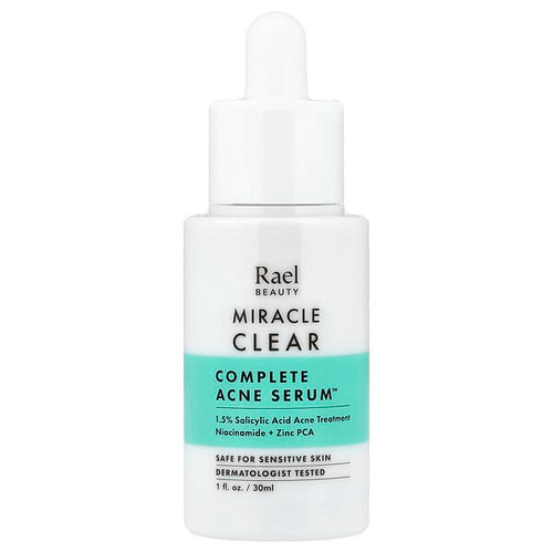 <img alt="Rael, Miracle Clear, Complete Acne Serum, 1 fl oz (30 ml)" title="Rael, Miracle Clear, Complete Acne Serum, 1 fl oz (30 ml),810027132932"