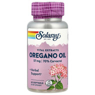 <img alt="Solaray, Vital Extracts, Oregano Oil, 57 mg, 60 Softgels" title="Solaray, Vital Extracts, Oregano Oil, 57 mg, 60 Softgels,076280413496"