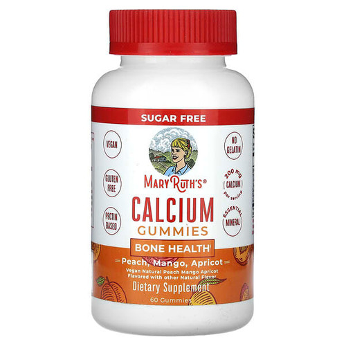 <img alt="MaryRuths, Calcium Gummies, Peach, Mango, Apricot, 60 Gummies (100 mg per Gummy)" title="MaryRuths, Calcium Gummies, Peach, Mango, Apricot, 60 Gummies (100 mg per Gummy),810104621861"