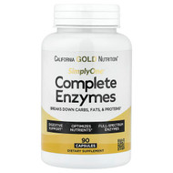 <img alt="California Gold Nutrition, SimplyOne, Complete Enzymes with Betaine HCl, Ox Bile Extract, Full-Spectrum Enzymes, and Bromelain, 90 Capsules" title="California Gold Nutrition, SimplyOne, Complete Enzymes with Betaine HCl, Ox Bile Extract, Full-Spectrum Enzymes, and Bromelain, 90 Capsules,033739001246"