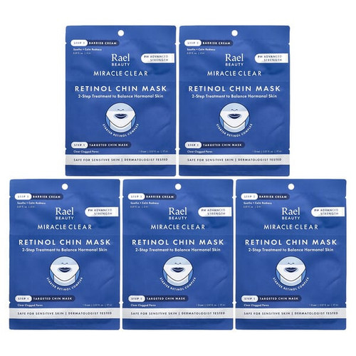 <img alt="Rael, Miracle Clear, Retinol Chin Beauty Mask, Barrier Cream, 10 Piece Kit" title="Rael, Miracle Clear, Retinol Chin Beauty Mask, Barrier Cream, 10 Piece Kit,810027133434"