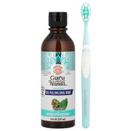 <img alt="GuruNanda, Natural Oil Pulling Oral Rinse, Farmed Mint, 8 fl oz (237 ml)" title="GuruNanda, Natural Oil Pulling Oral Rinse, Farmed Mint, 8 fl oz (237 ml),810051081541"