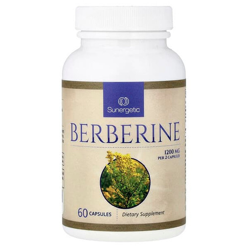 <img alt="Sunergetic, Berberine, 60 Capsules (600 mg per Capsule)" title="Sunergetic, Berberine, 60 Capsules (600 mg per Capsule),852207008590"
