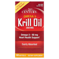 <img alt="21st Century, Krill Oil, 350 mg, 60 Softgels" title="21st Century, Krill Oil, 350 mg, 60 Softgels,740985273678"