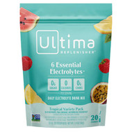 <img alt="Ultima Replenisher, 6 Essential Electrolytes, Daily Electrolyte Drink Mix, Tropical Variety Pack, 20 Stickpacks, 2.4 oz (69 g)" title="Ultima Replenisher, 6 Essential Electrolytes, Daily Electrolyte Drink Mix, Tropical Variety Pack, 20 Stickpacks, 2.4 oz (69 g),853218000047"