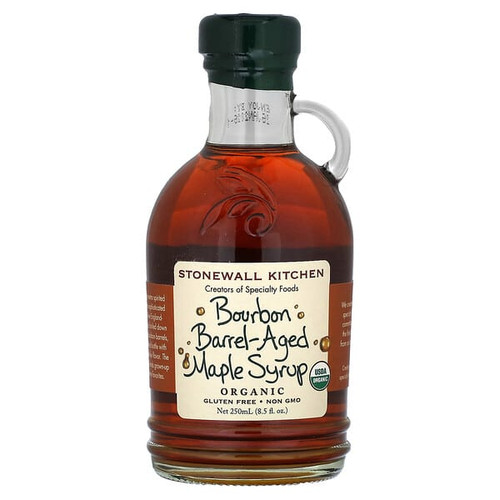 <img alt="Stonewall Kitchen, Organic Bourbon Barrel-Aged Maple Syrup, 8.5 fl oz (250 ml)" title="Stonewall Kitchen, Organic Bourbon Barrel-Aged Maple Syrup, 8.5 fl oz (250 ml),711381335321"