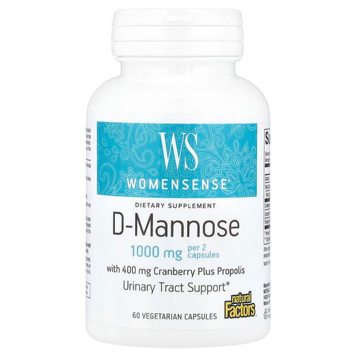 <img alt="Natural Factors, WomenSense, D-Mannose, 60 Vegetarian Capsules" title="Natural Factors, WomenSense, D-Mannose, 60 Vegetarian Capsules,068958045009"